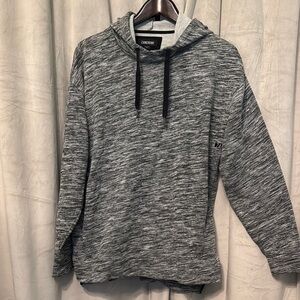 Zanerobe Black and Gray Pullover Hoodie